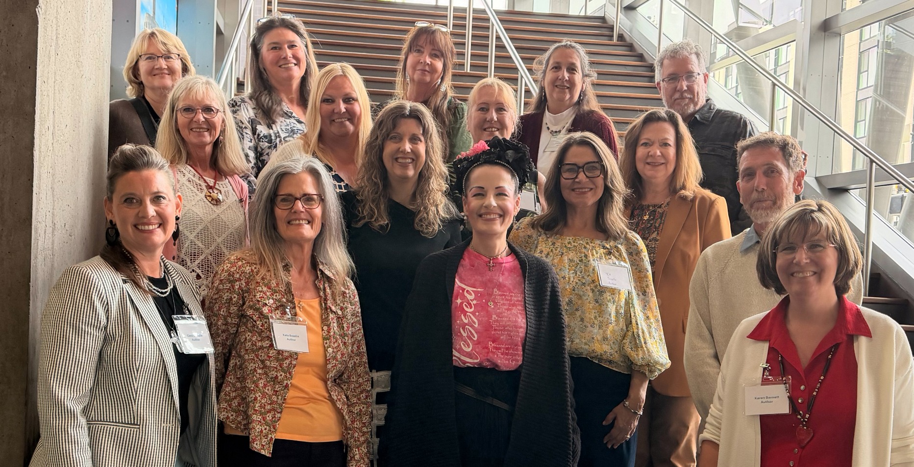 Authors and Bookstore owners at PNACL 2026 in Salem, OR